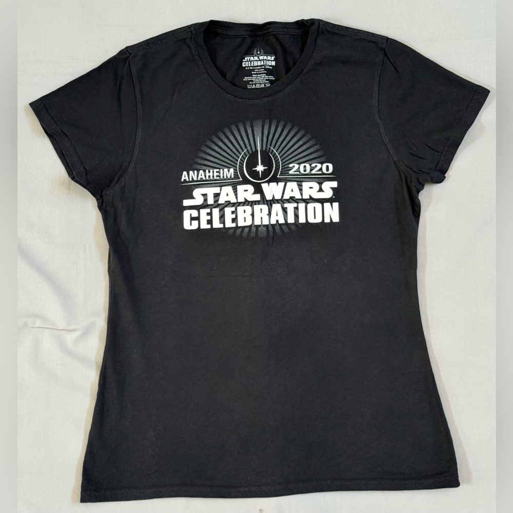 Star Wars Black Women's Anaheim 2020 Celebration Graphic Tee
